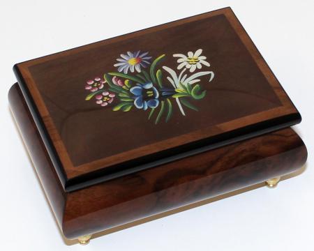 No.100-02B painted flowers jacaranda