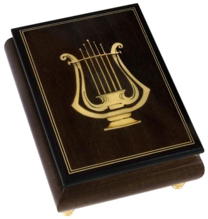 Nr.100-03ARP Intarsien Harfe