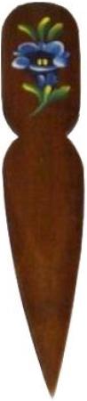 Nr. 300-05-25 Brieföffner Bemalt Enzian