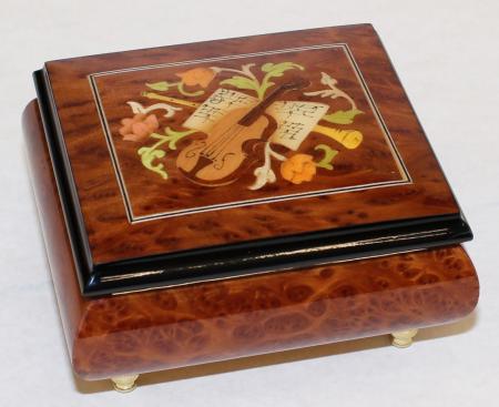 Nr. 40CV24 inlaid wood instruments, elm