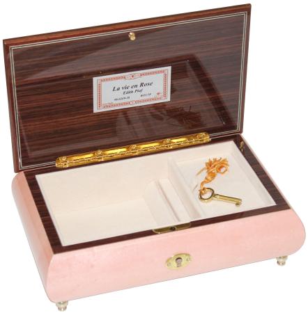 Nr.70CV08-18 Intarsien Instrumente Rosa-Lila