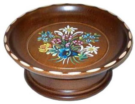 Teller Handbemalt mit Musiksockel TSB18C