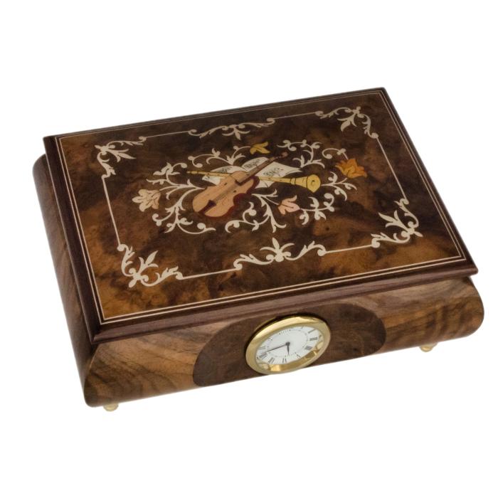 No.03CV25W instruments inlay walnut