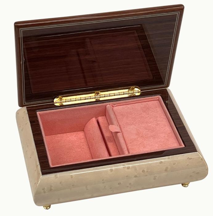 Nr.16CC01 Intarsien Schwäne Weiss