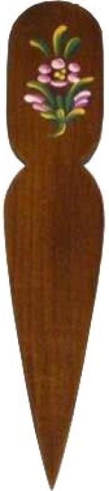 Nr. 300-04-25 Brieföffner Bemalt Alpenblume