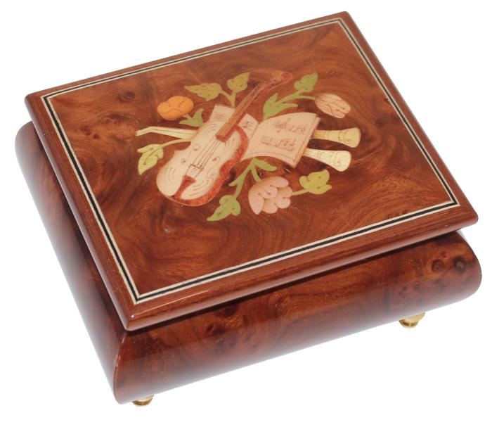 Nr. 40CV24 inlaid wood instruments, elm