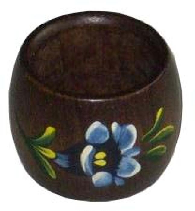Serviettenring Bemalt Enzian SR02