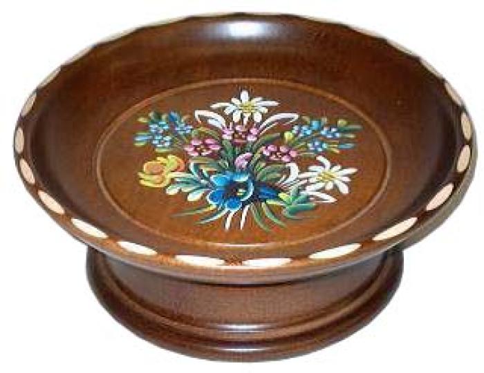 Teller Handbemalt mit Musiksockel TSB18C