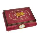 Nr.03CF02W Intarsien Blumen Rot