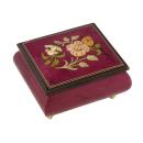 Nr. 40CF02 Intarsien Blumen, Rot