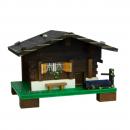CH0034 Chalet coin bank without music